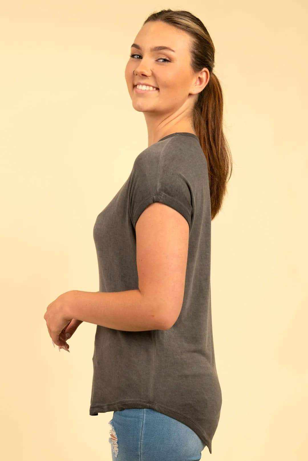 Julie's Shirttail T-Shirt