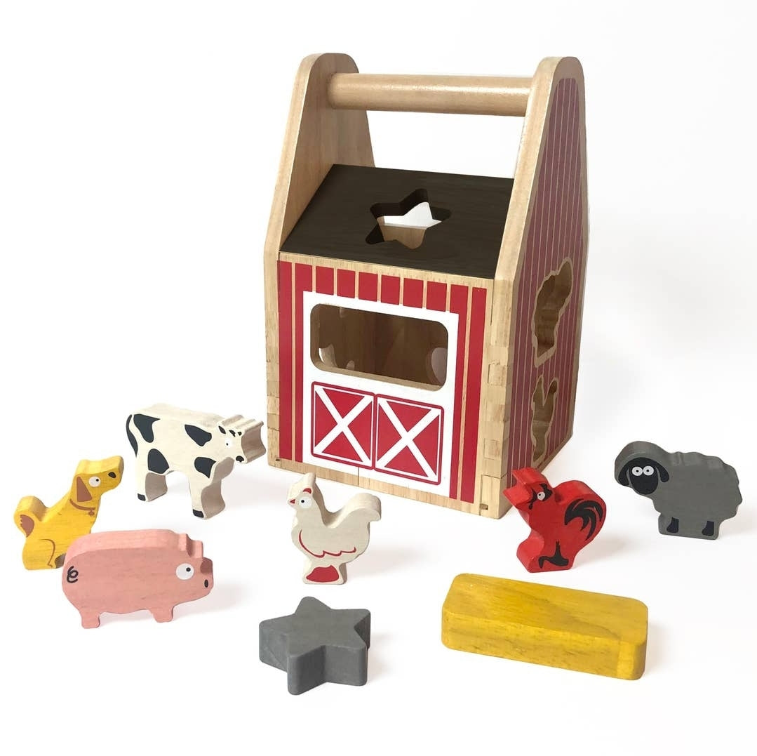 Barnyard Shape Sorter Playset