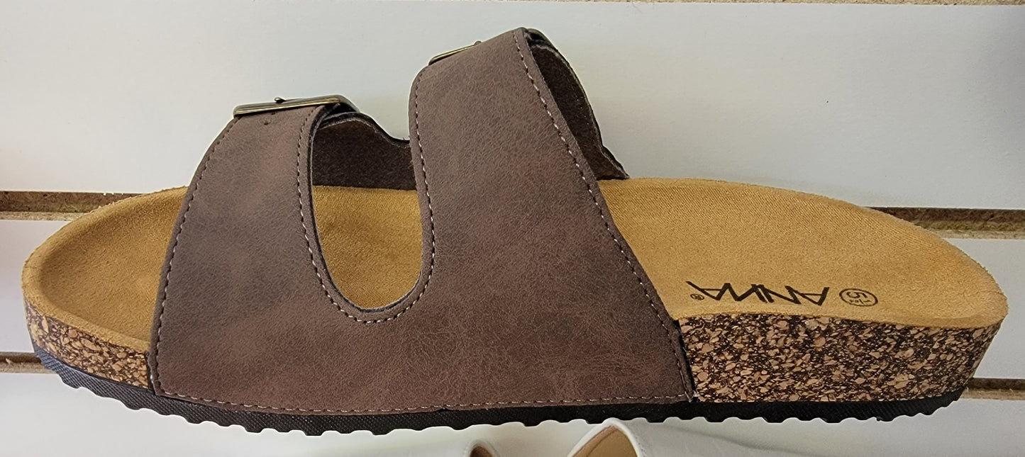 Brown Double Strap