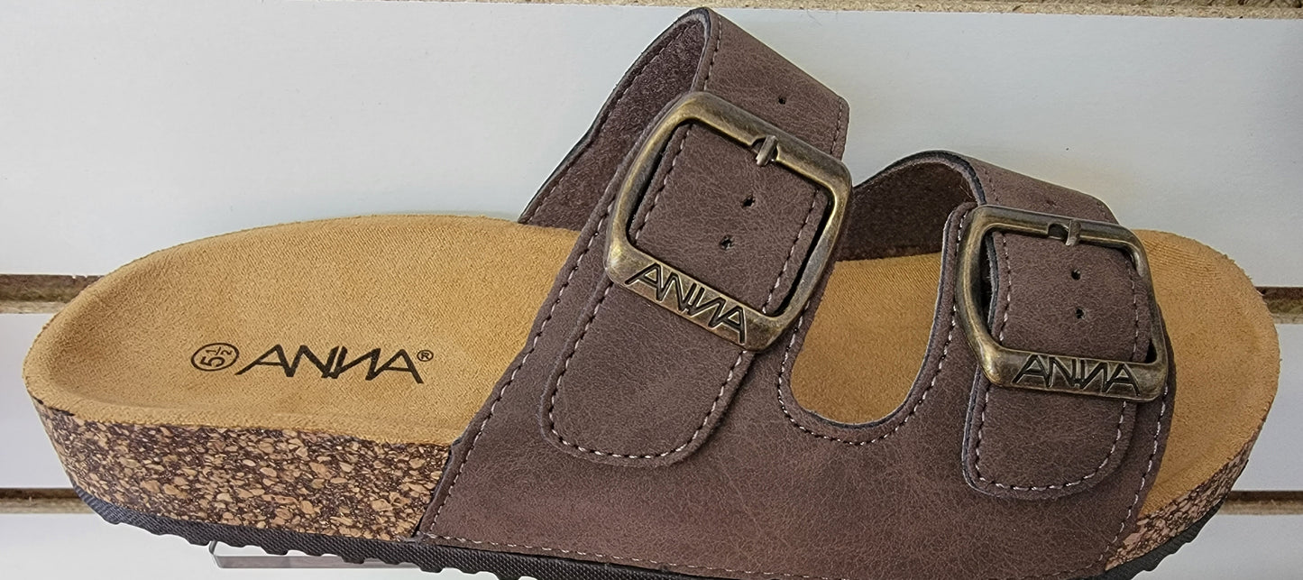 Brown Double Strap