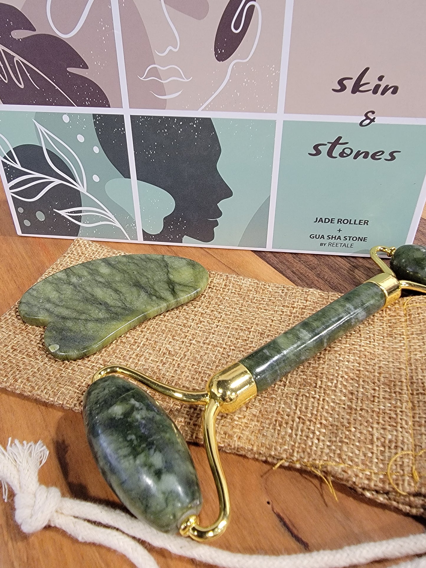 Gua Sha Stone Set