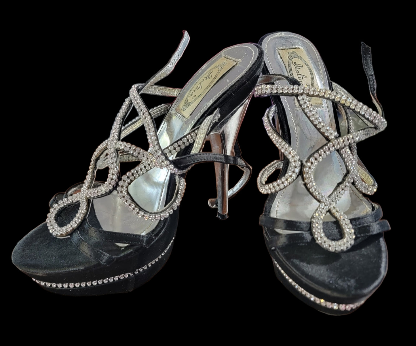 Black Rhinestone Heals