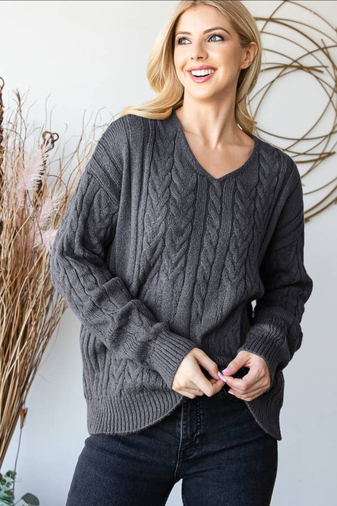 Cable Knit Sweater