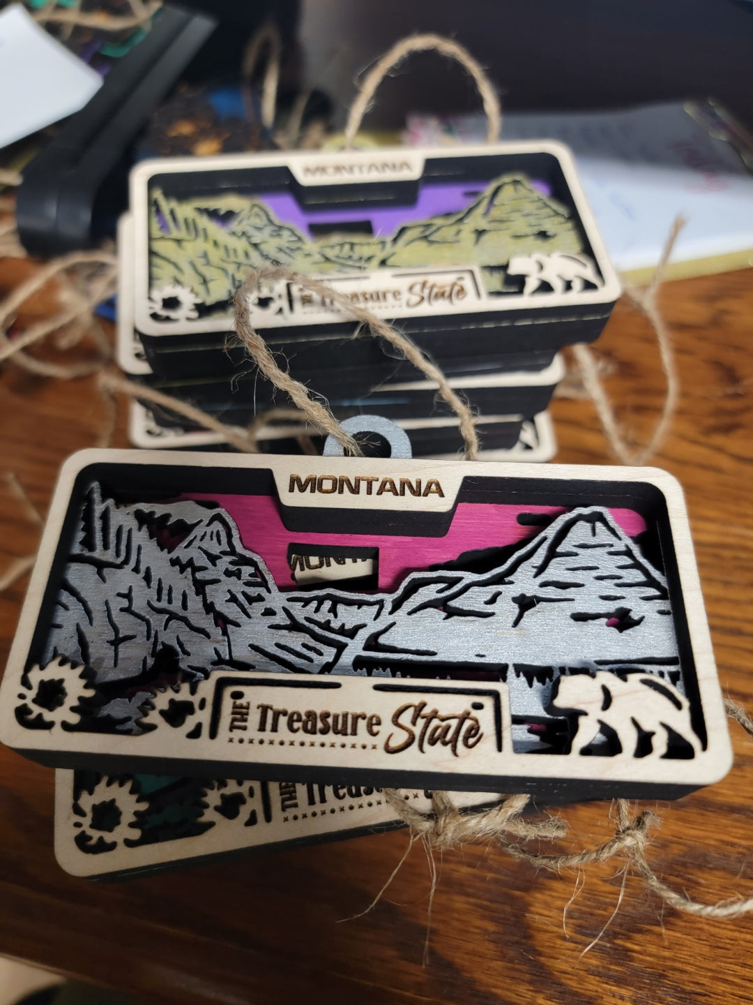 MT Treasure State Ornament