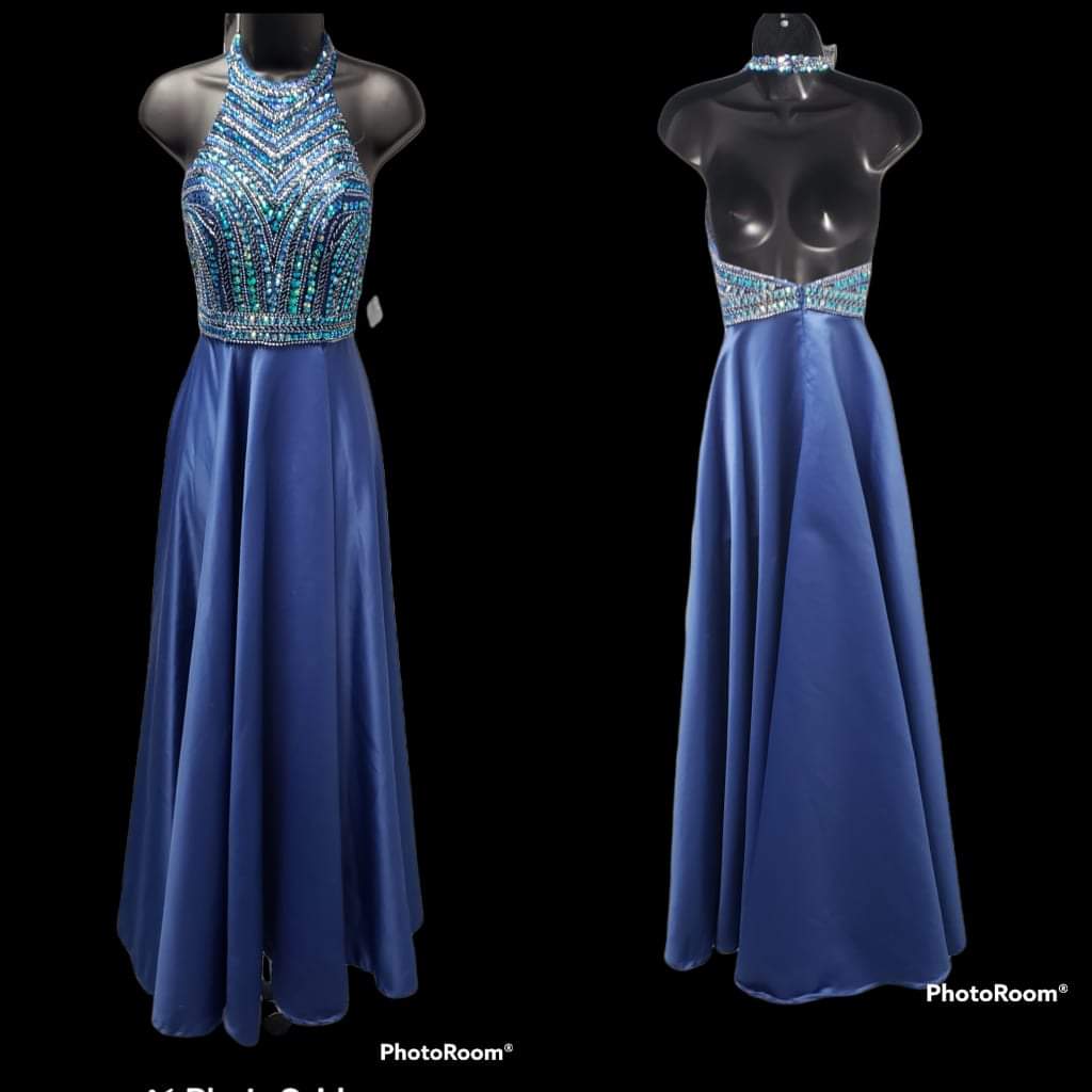 Blue Rhinestone Ball