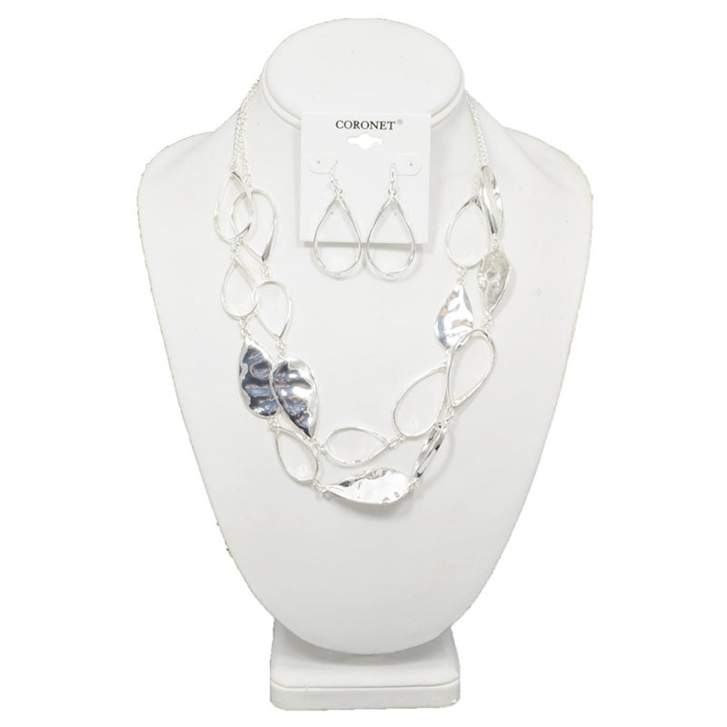SILVER TEARDROP