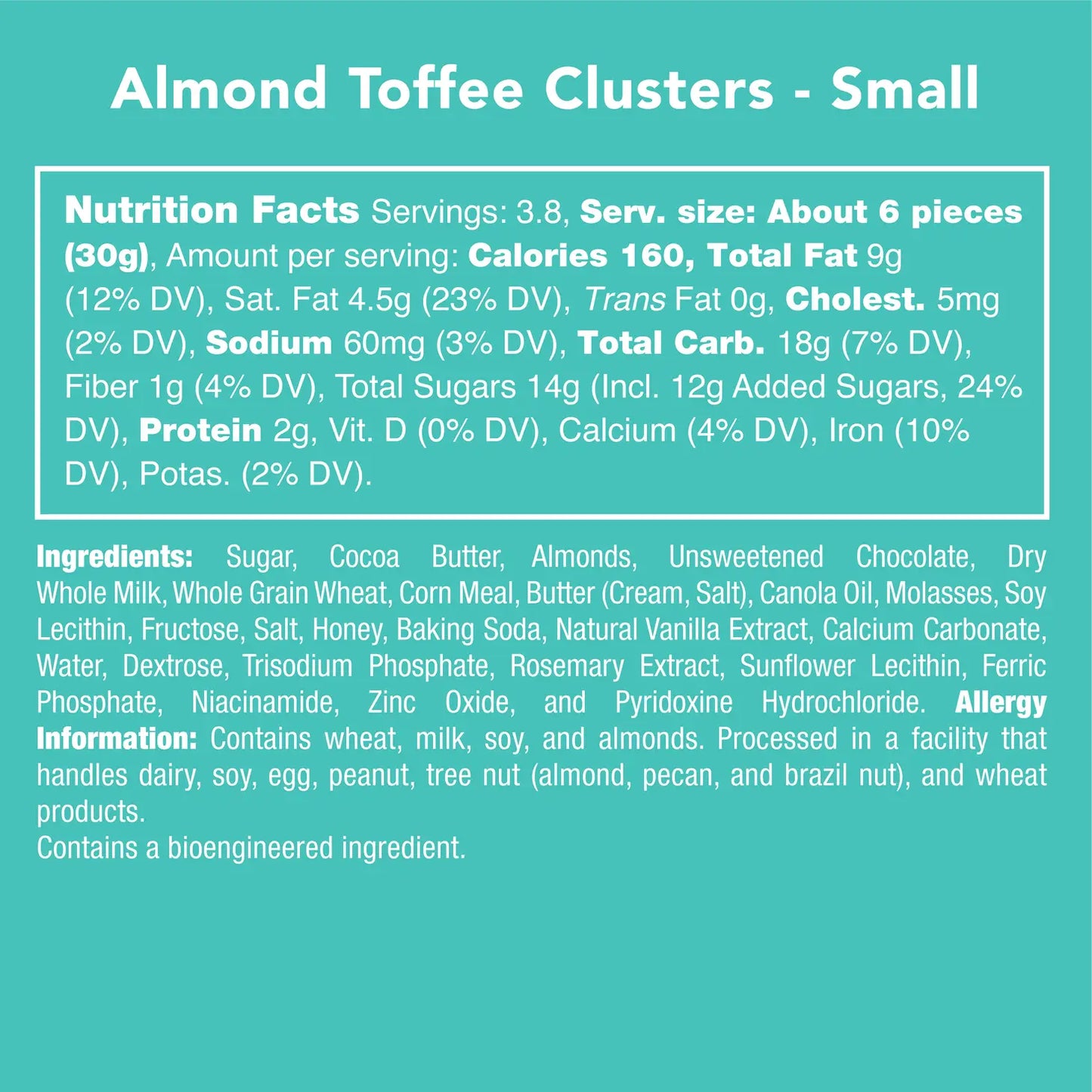 Almond Toffee Clusters