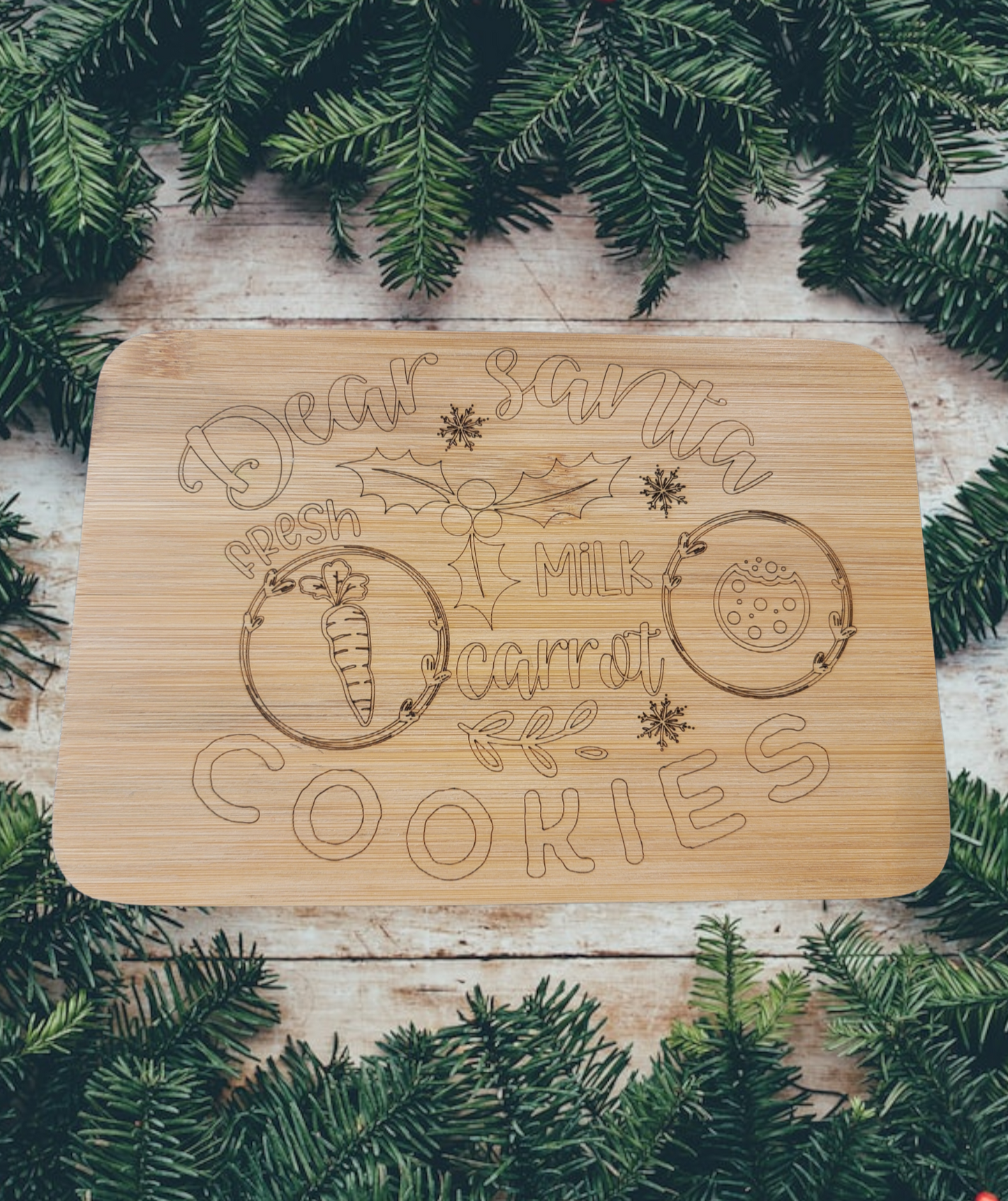 Cookies for Santa Board