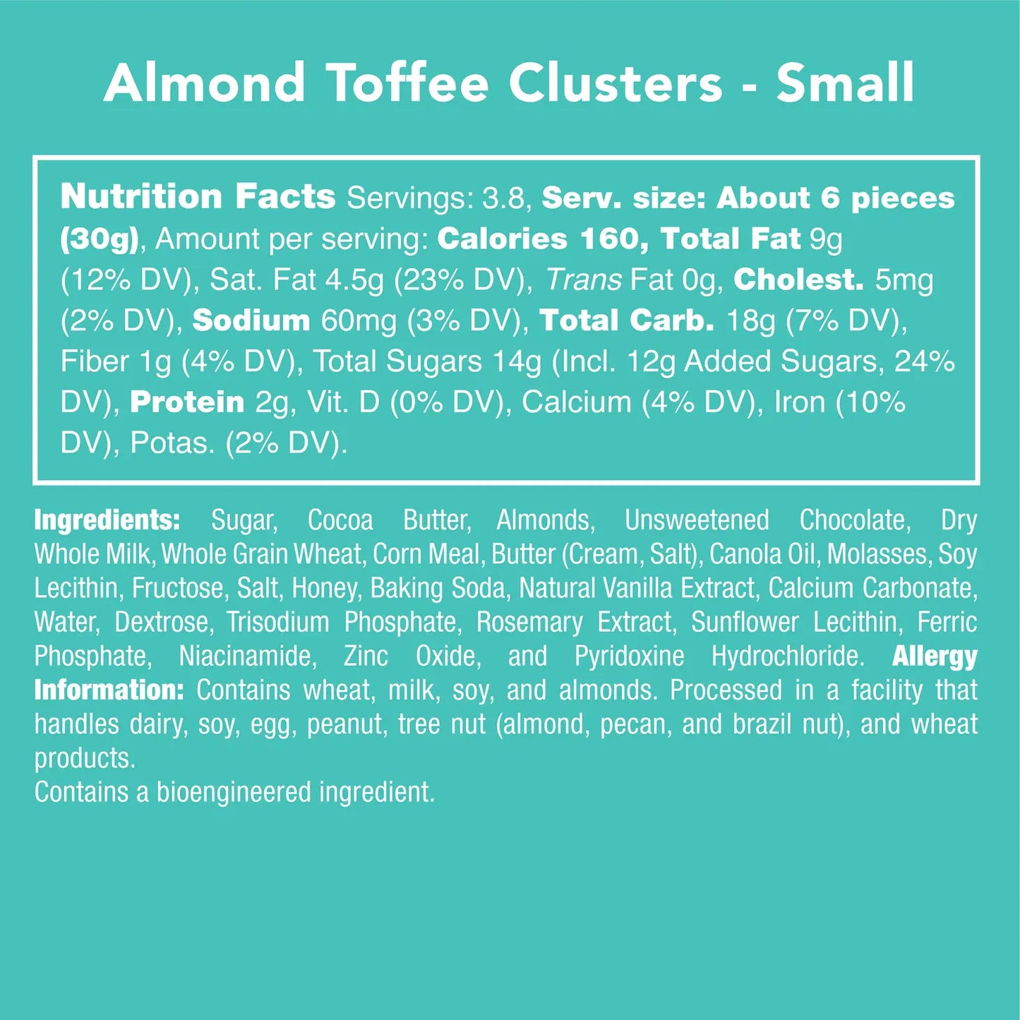 Almond Toffee Clusters